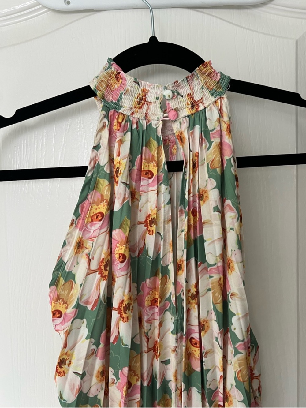 Petal & Pup Floral Halter Midi Dress - Picture 3 of 8